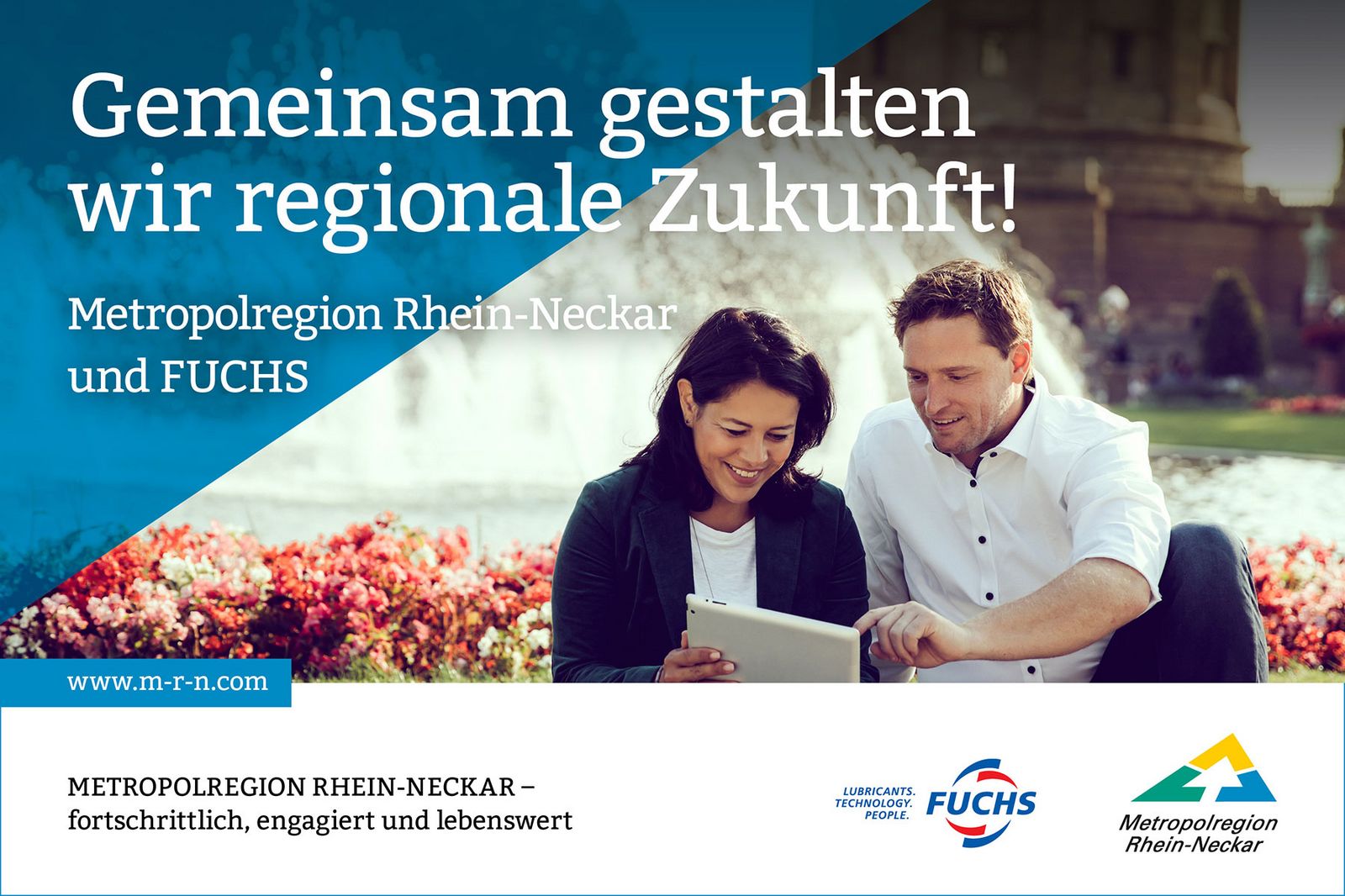 Digtial banner of the FUCHS and MRN campaign 