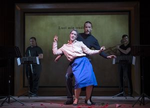 Auftritt im Nationaltheater Mannheim