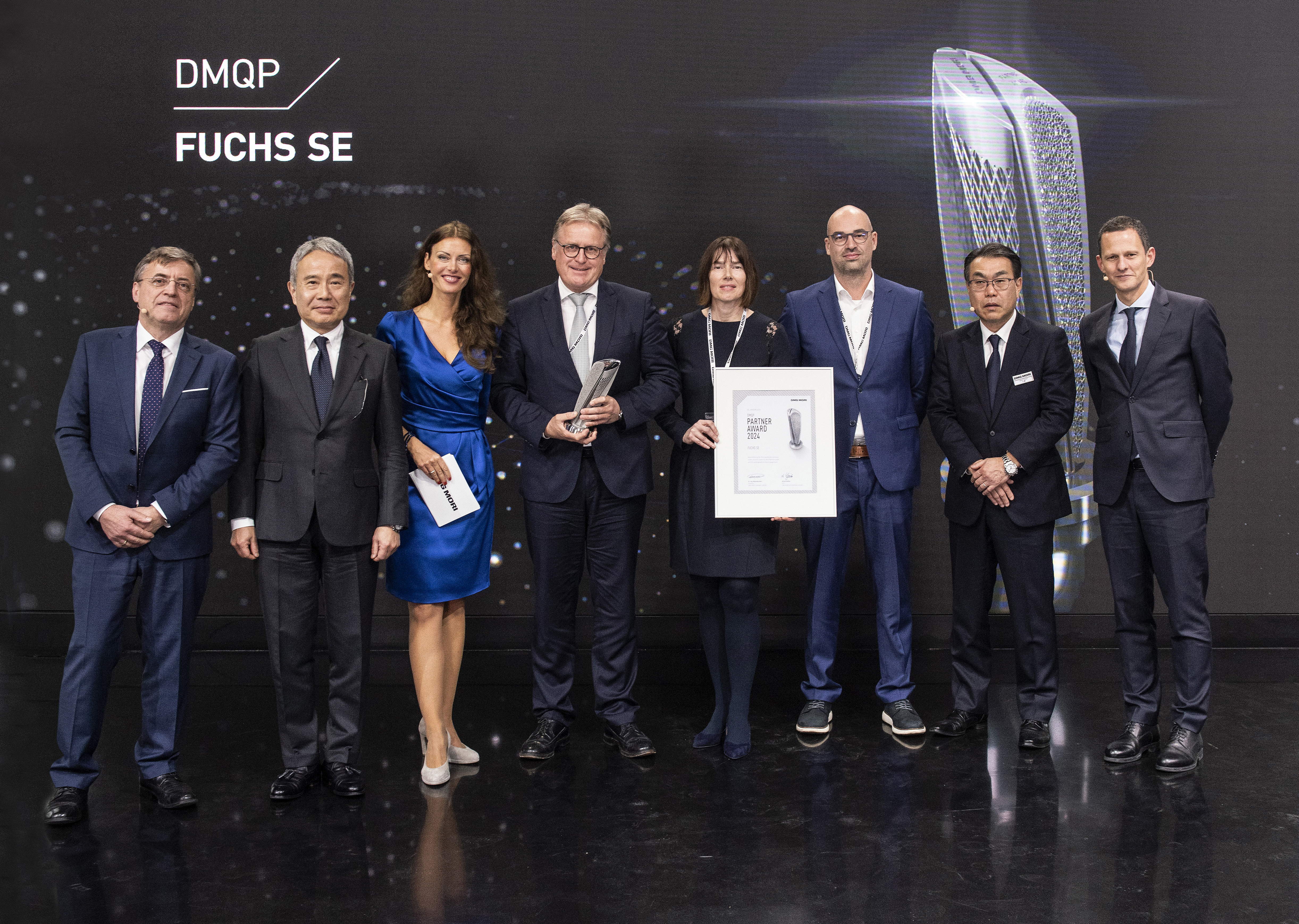 FUCHS SE honored with the "DMG MORI Partner Award 2023" for the second time FUCHS SE honored with the "DMG MORI Partner Award 2023" for the second time