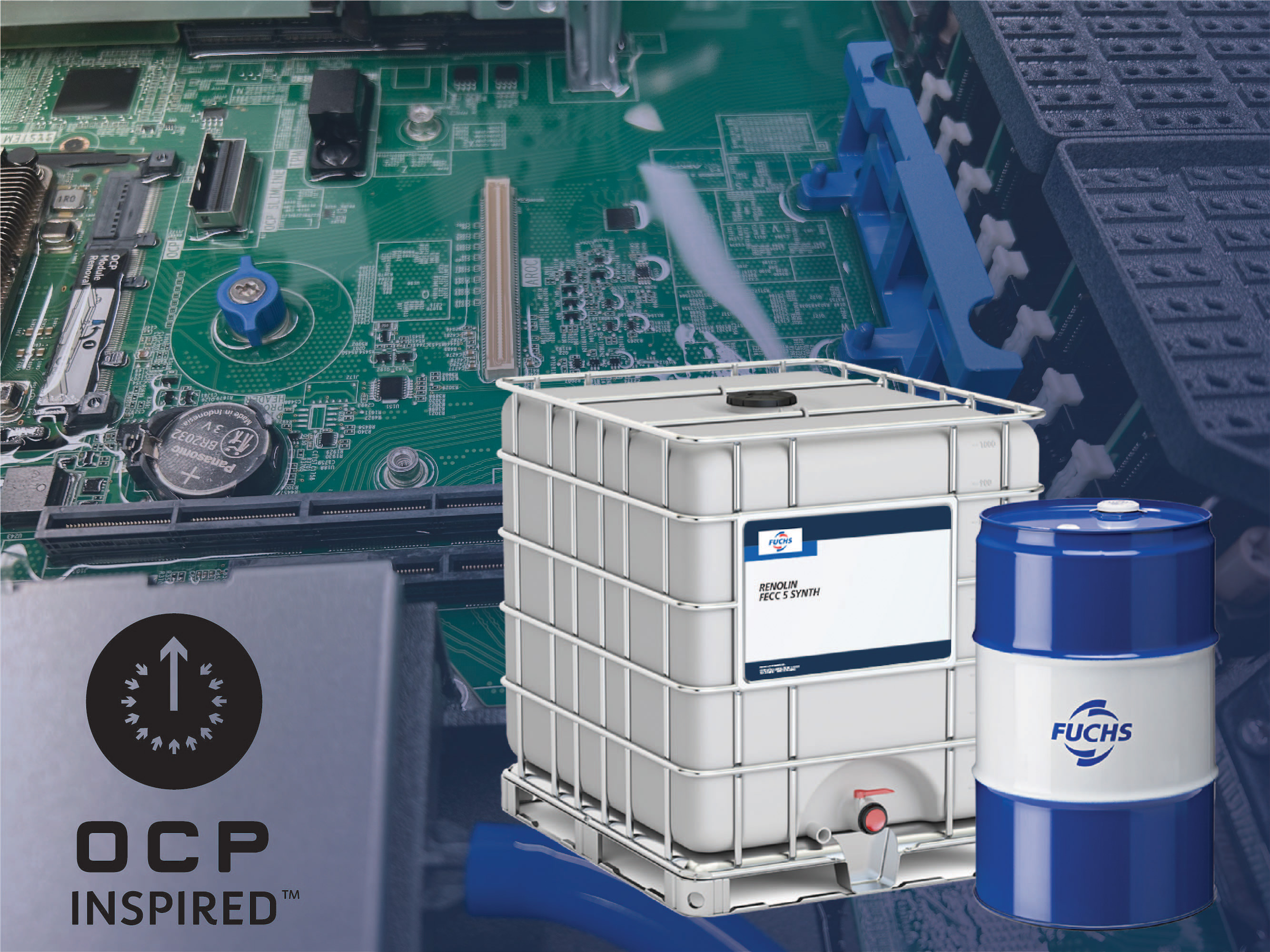 福斯RENOLIN FECC 5 SYNTH认证为首款OCP Inspired™数据中心浸没式冷却液 福斯RENOLIN FECC 5 SYNTH认证为首款OCP Inspired™数据中心浸没式冷却液