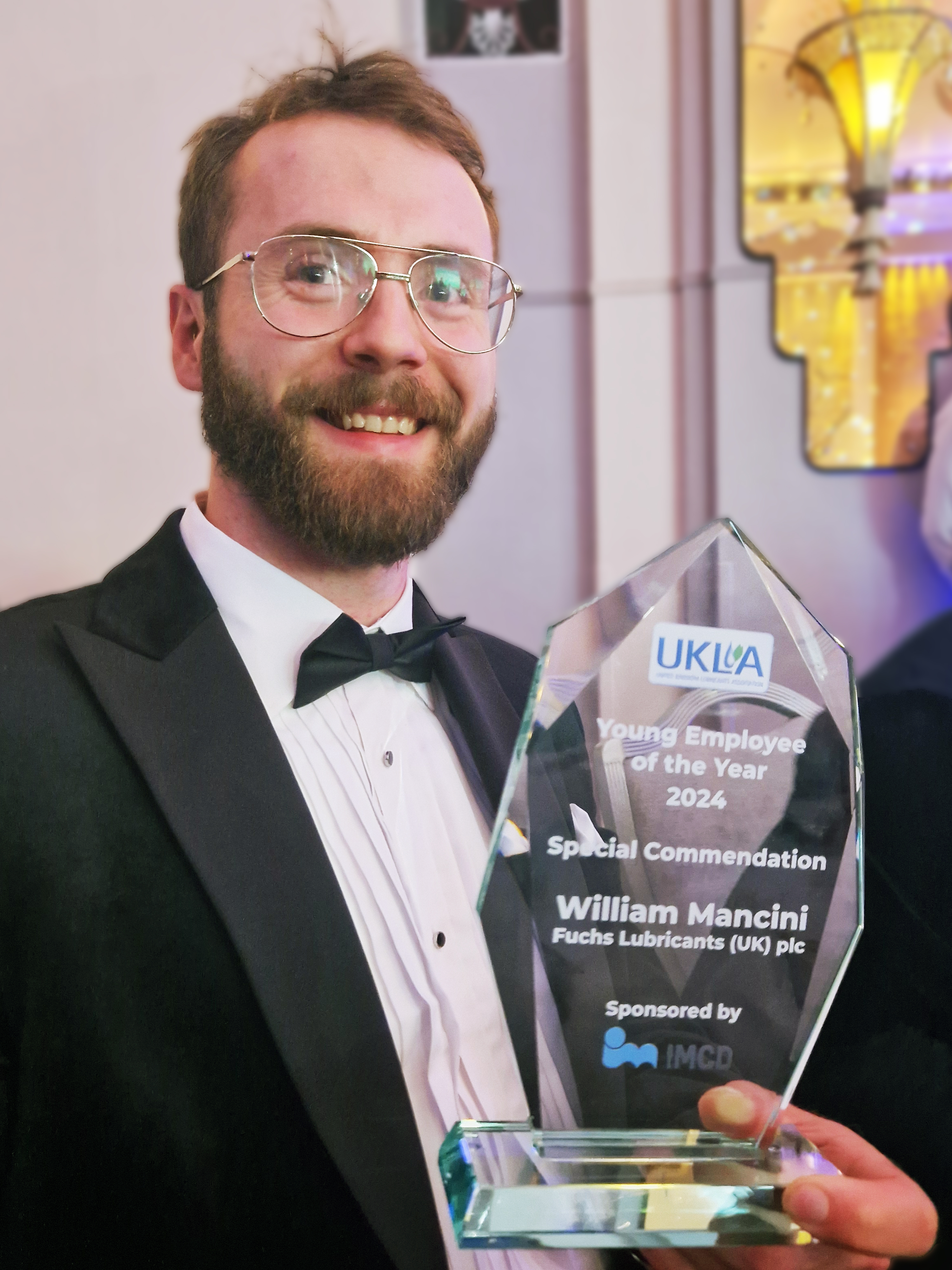 Award for FUCHS Young Talent | FUCHS LUBRICANTS (UK) PLC