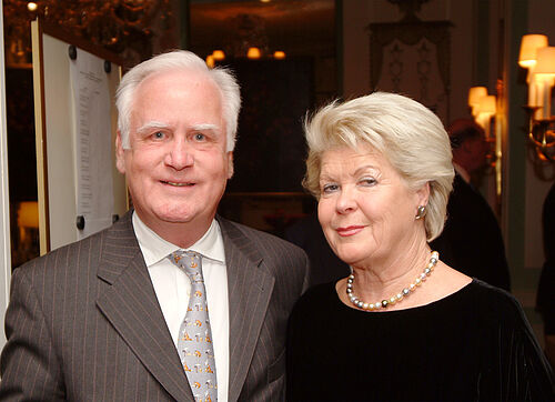 : His wife Lilo has always supported him.